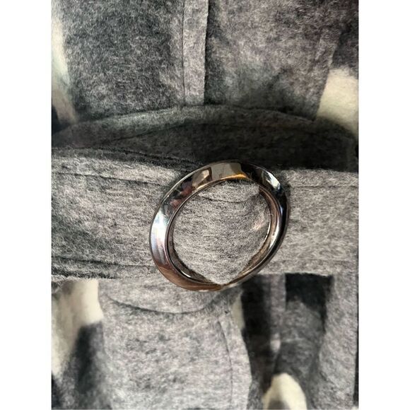 Massimo Women’s Abstract Patched Wool Blend Jacket Sz S Made In Italy - Picture 5 of 12